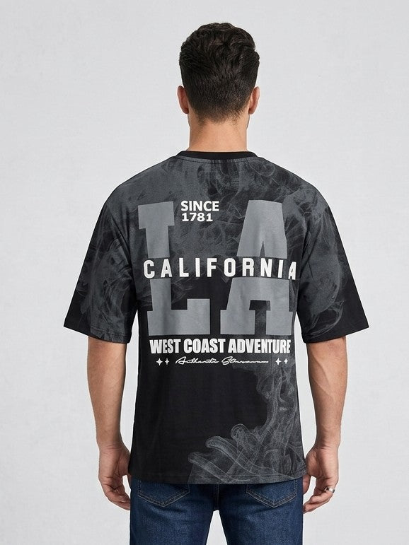 "West Coast Smoke" Oversized Graphic Tee