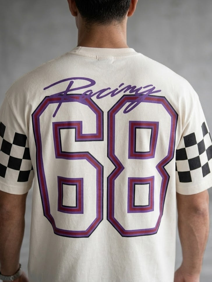 Hot Wheels Racing 68 Graphic Oversized T-Shirt