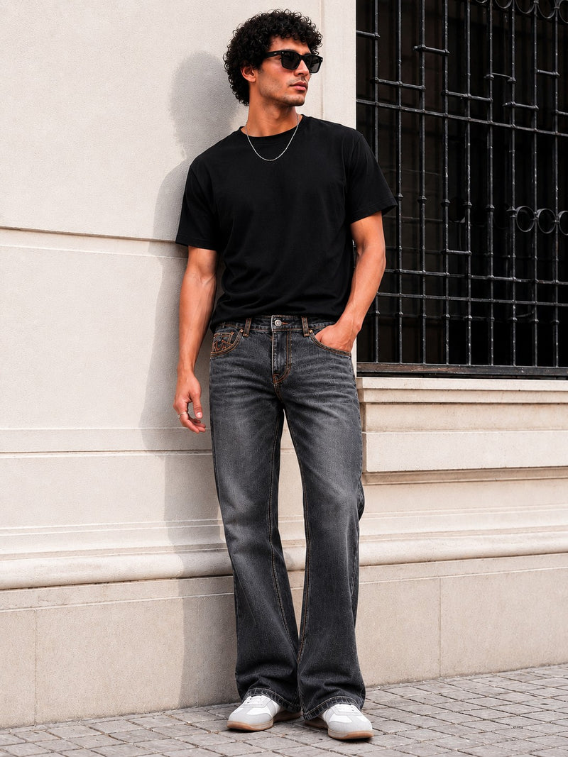 ShadowEdge Relaxed Fit Jeans – Washed Black