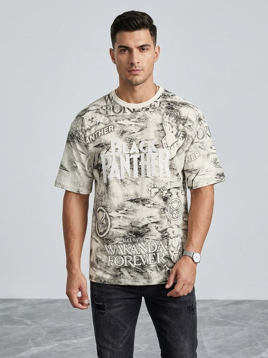 Wakanda Forever "Black Panther" Collage Tee