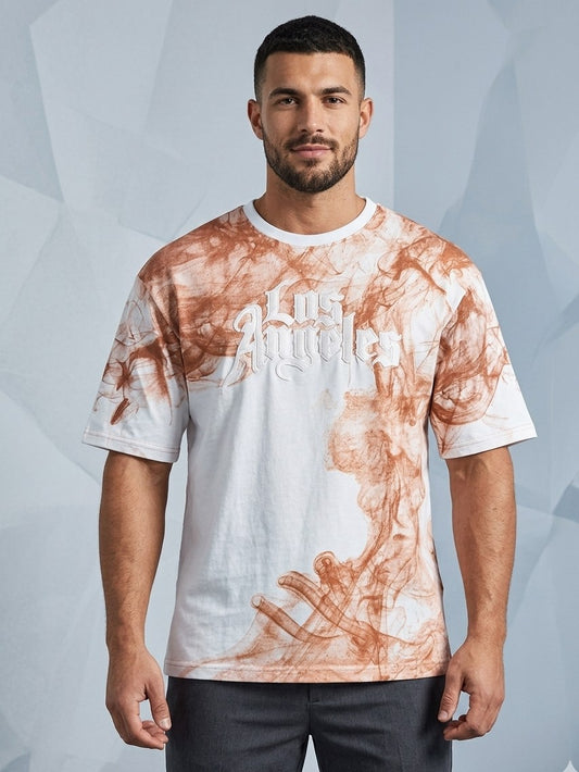 "Amber Smoke" LA Heritage Oversized Tee
