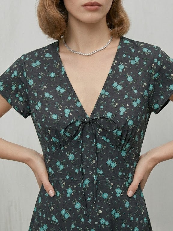 Women’s Floral Dress One Piece