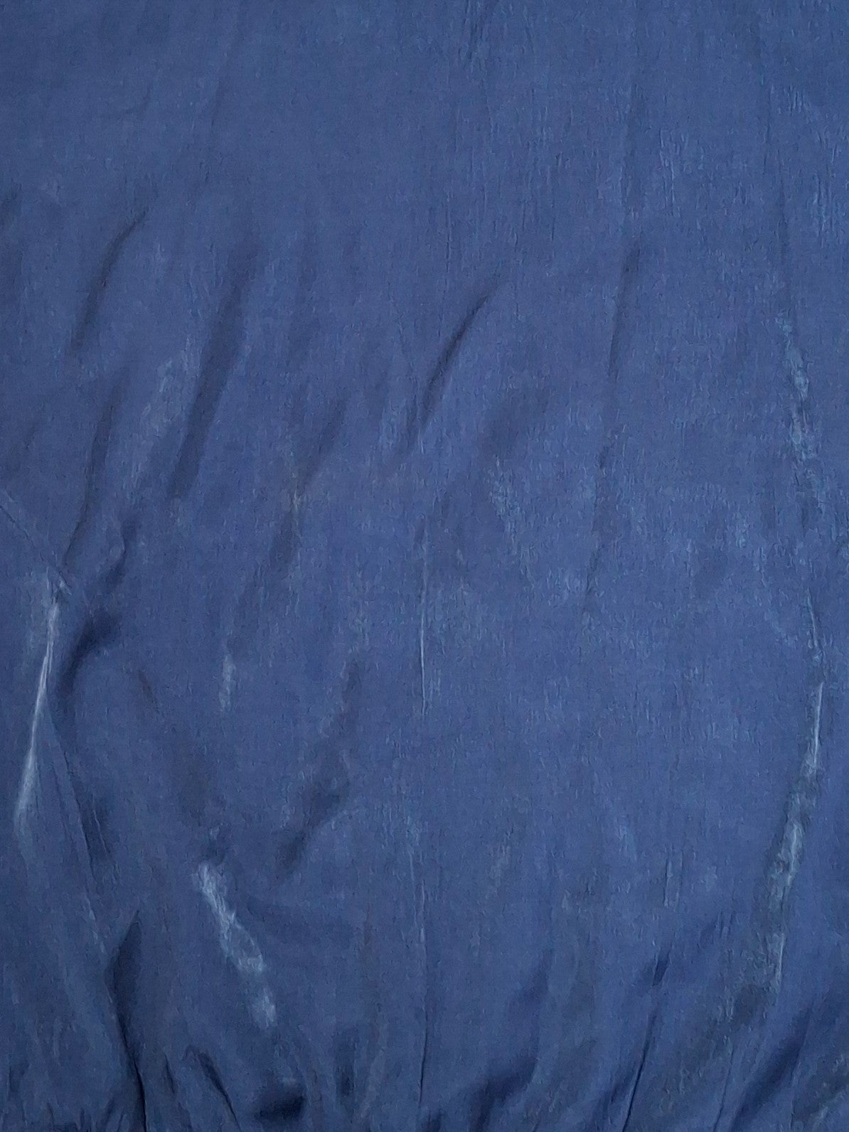Navy Blue Sleeveless Mock Neck Top